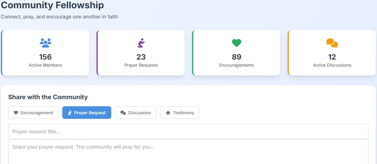 Family devotion time